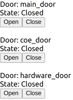 With door states